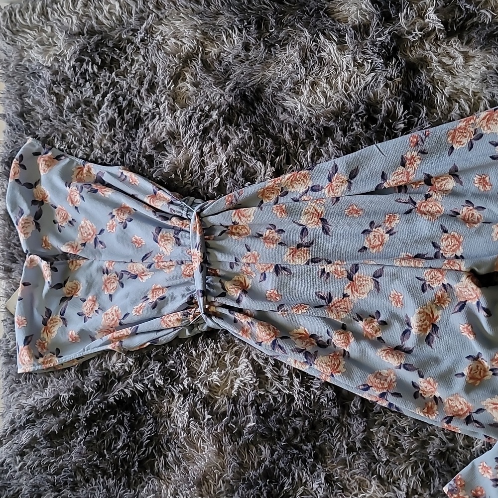 Lily Rose Floral Jumpsuit - Picture 9 of 10
